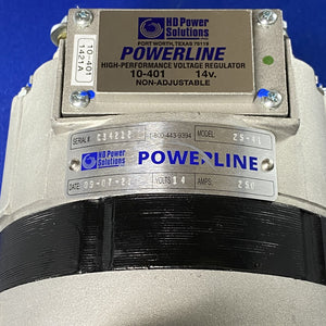Powerline 25-41 Alternator 250 amp 12 Volt 14 Volt HD Power Solutions